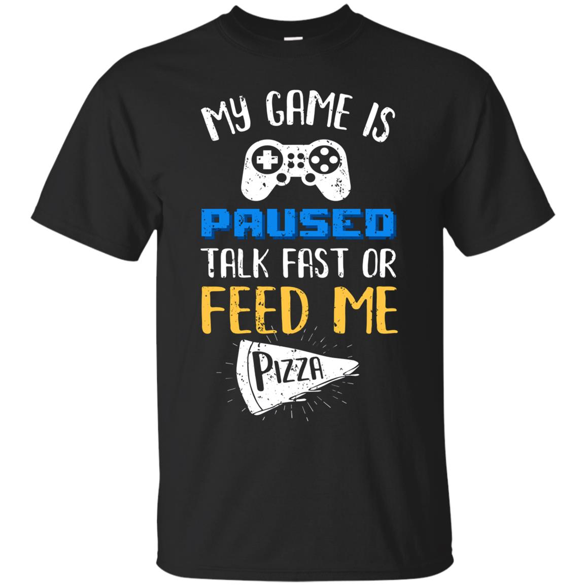 Gamer Funny Gaming And Pizza Lovers Tee T Shirt