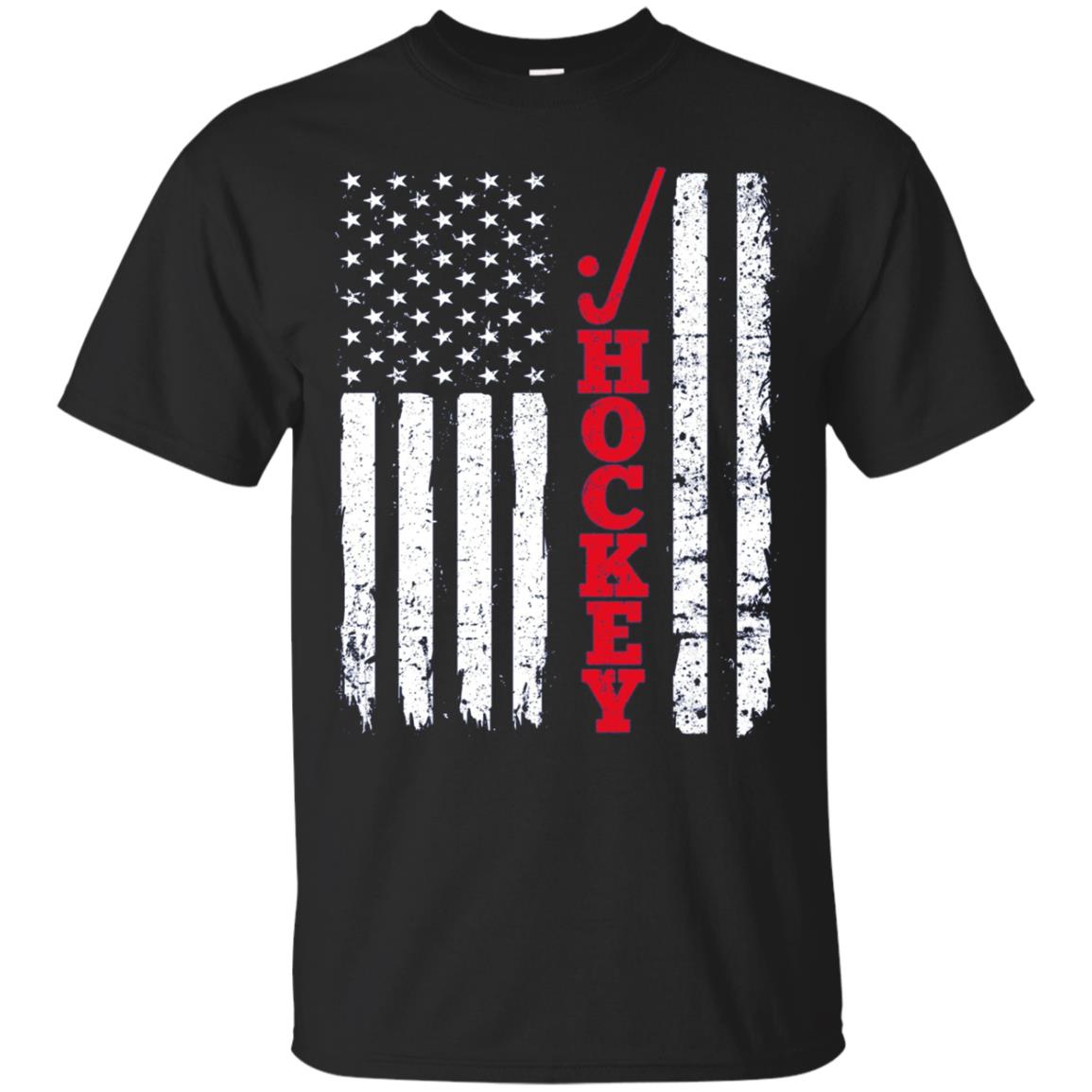 Field Hockey Shirt: Usa American Flag Sport Team Fan T-shirt