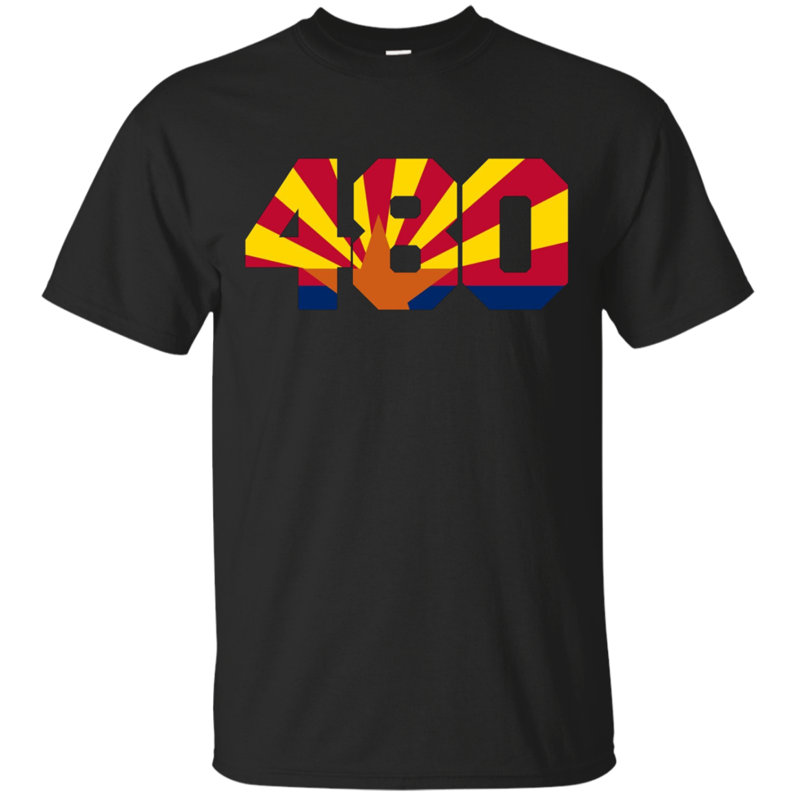 Area Code 480 T-shirt - Phoenix Arizona Tshirt