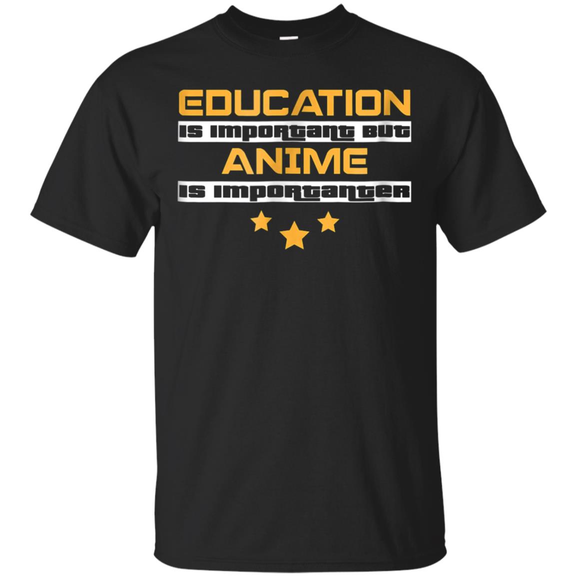 Education Is Important But Anime Is Importanter Shirts