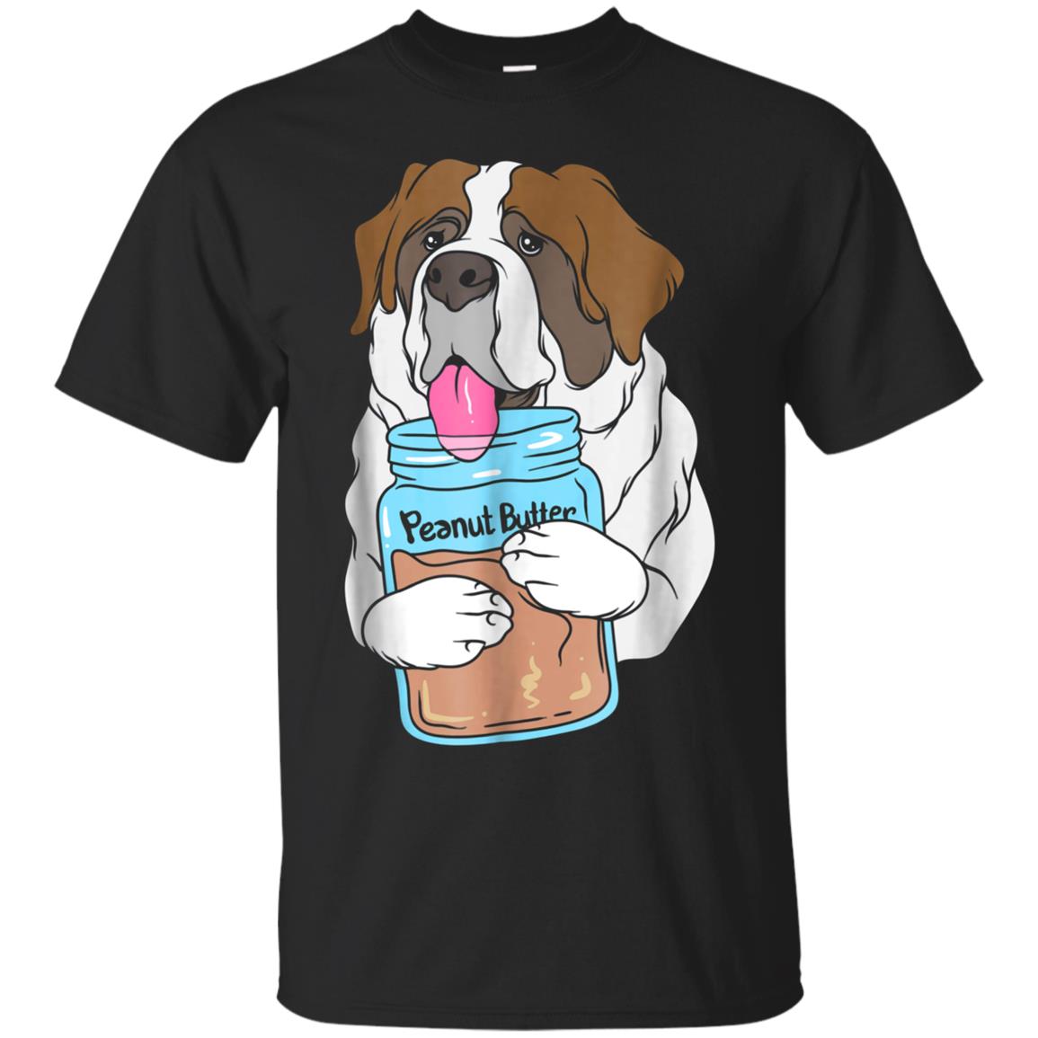 Funny St Saint Bernard Dog Lover Mom Dad Apparel Food T Shirt