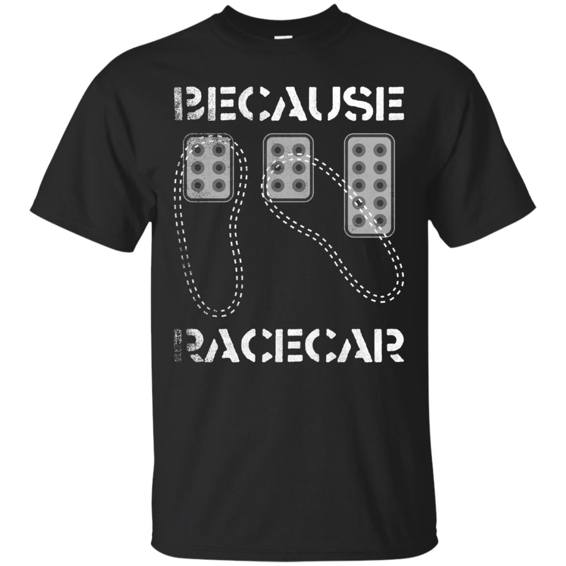 Three Pedals Heel Toe Because Race Car T Shirt