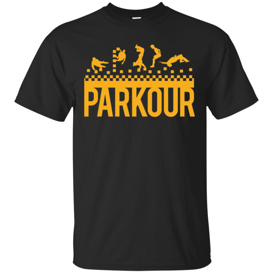 Funny Vintage Parkour Running T-shirt Christmas Gift 