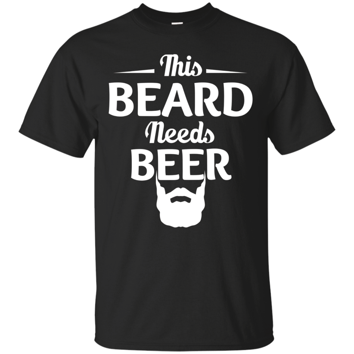 St Patricks Day Irish T-shirt This Beard Needs Beer T-shirt