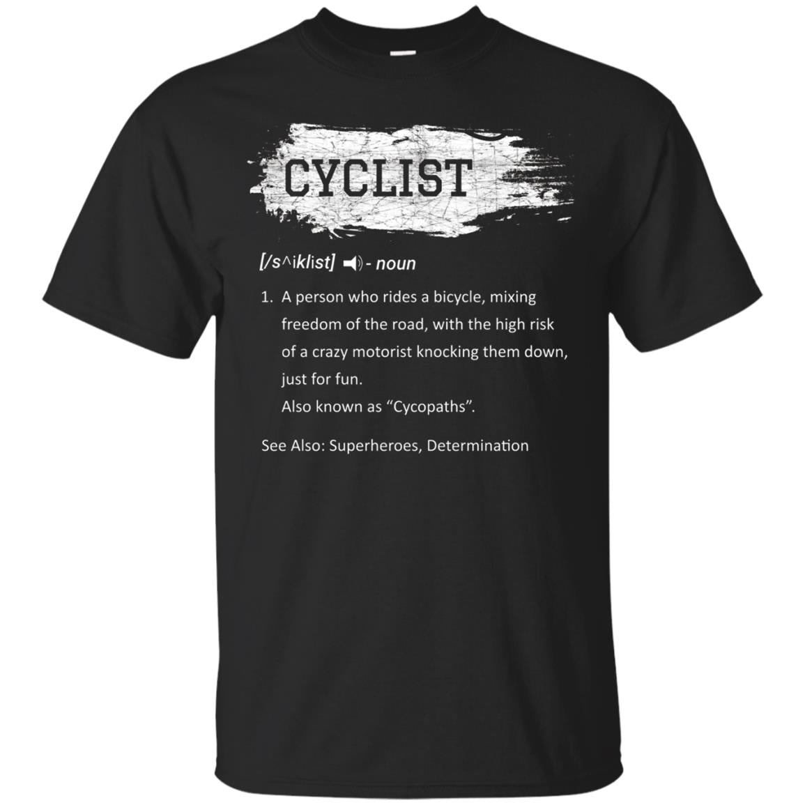 Cyclist Definition Shirt | Family Christmas Gift T-shirt