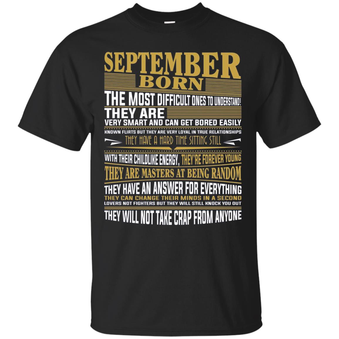 Newhot Born In September For S T Shirt