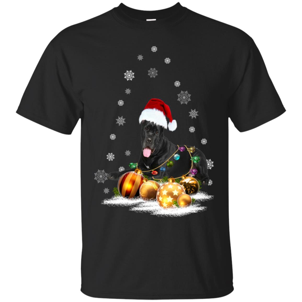 Cane Corso Christmas T-shirt Dog