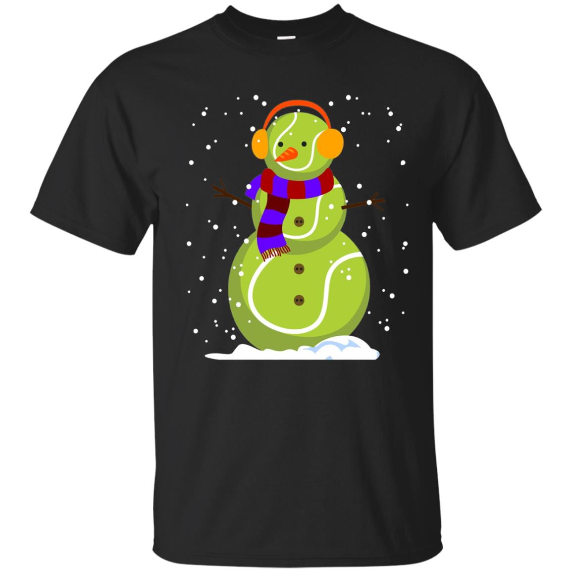 Dabbing Tennis Ball Snowman | Christmas Funny Shirt Dab Ball