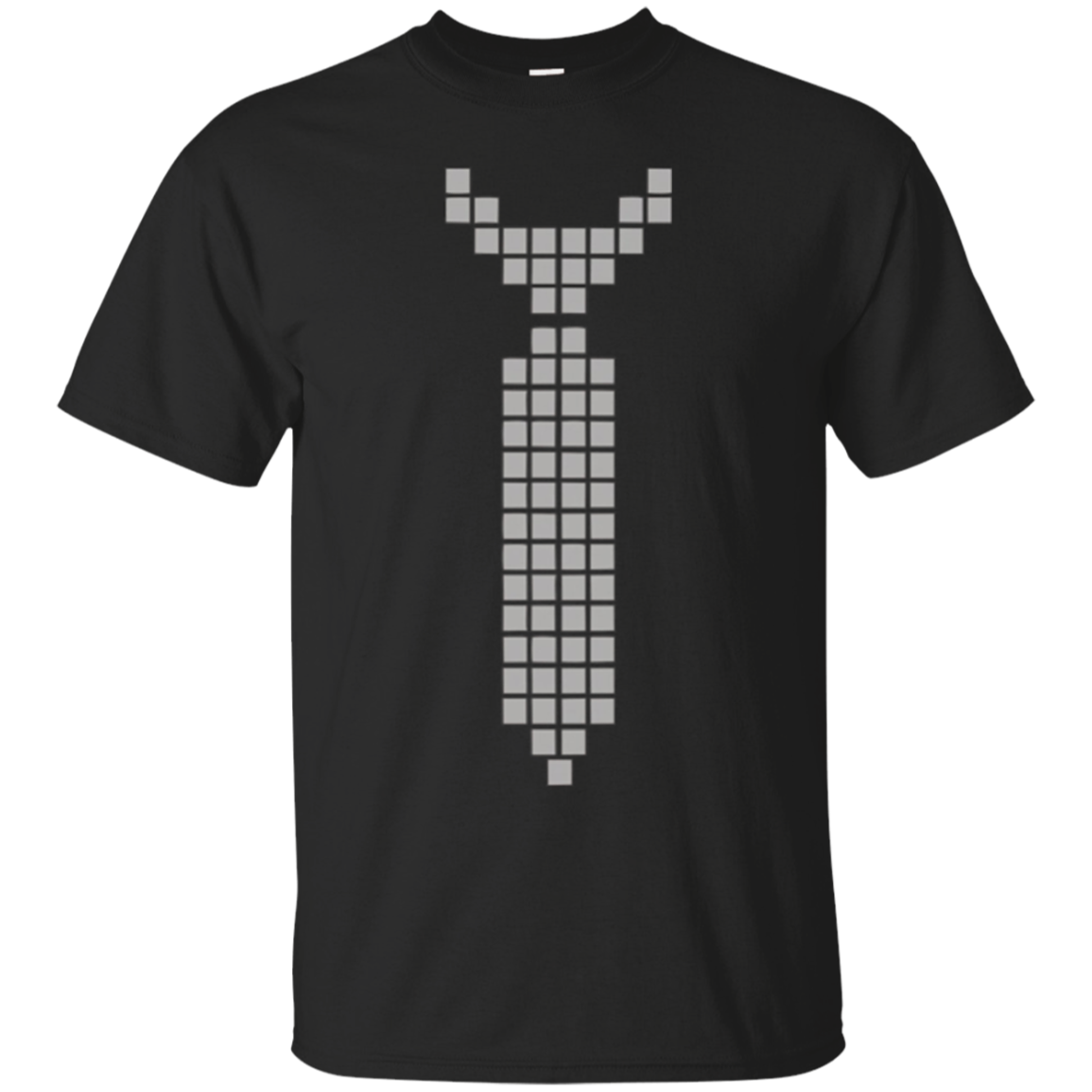 Pixel Gamer Tie T-shirt Popular Gift Idea