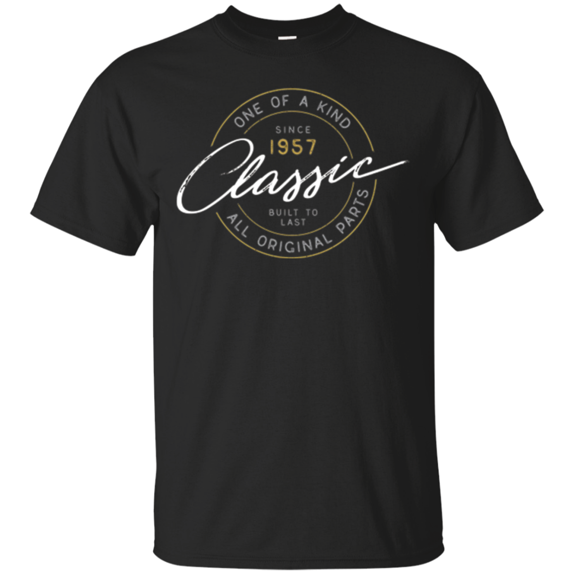 60th Birthday T-shirt 1957 Classic Vintage Car Motorcycle T