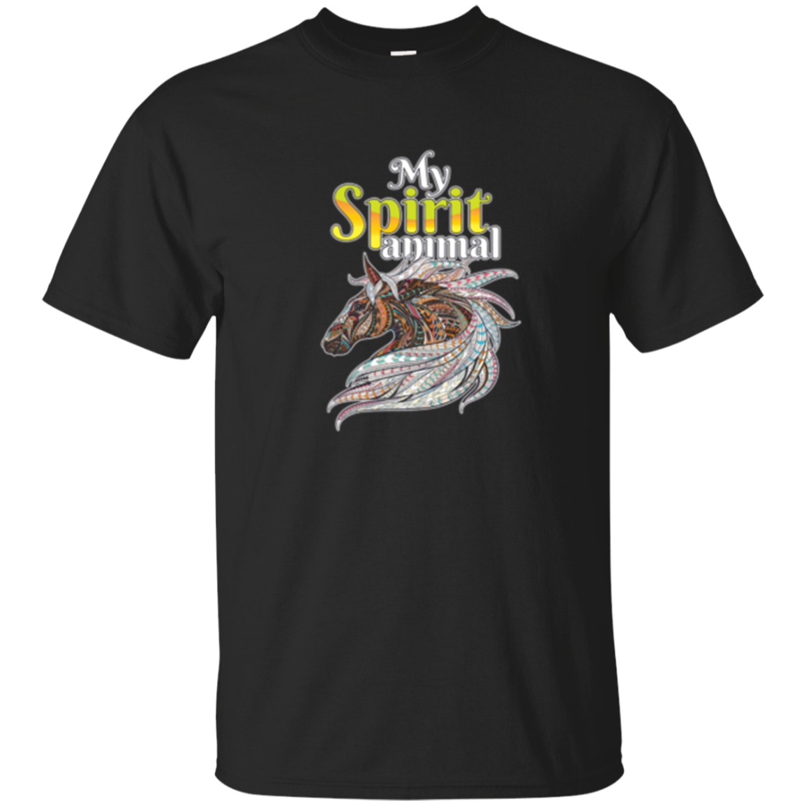 2018 My Spirit Animal Horse Lovers T-shirt
