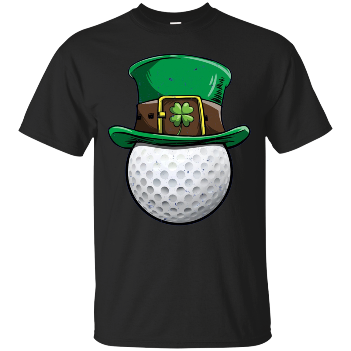 Leprechaun Golf Ball T Shirt Golfer St Patricks Day 