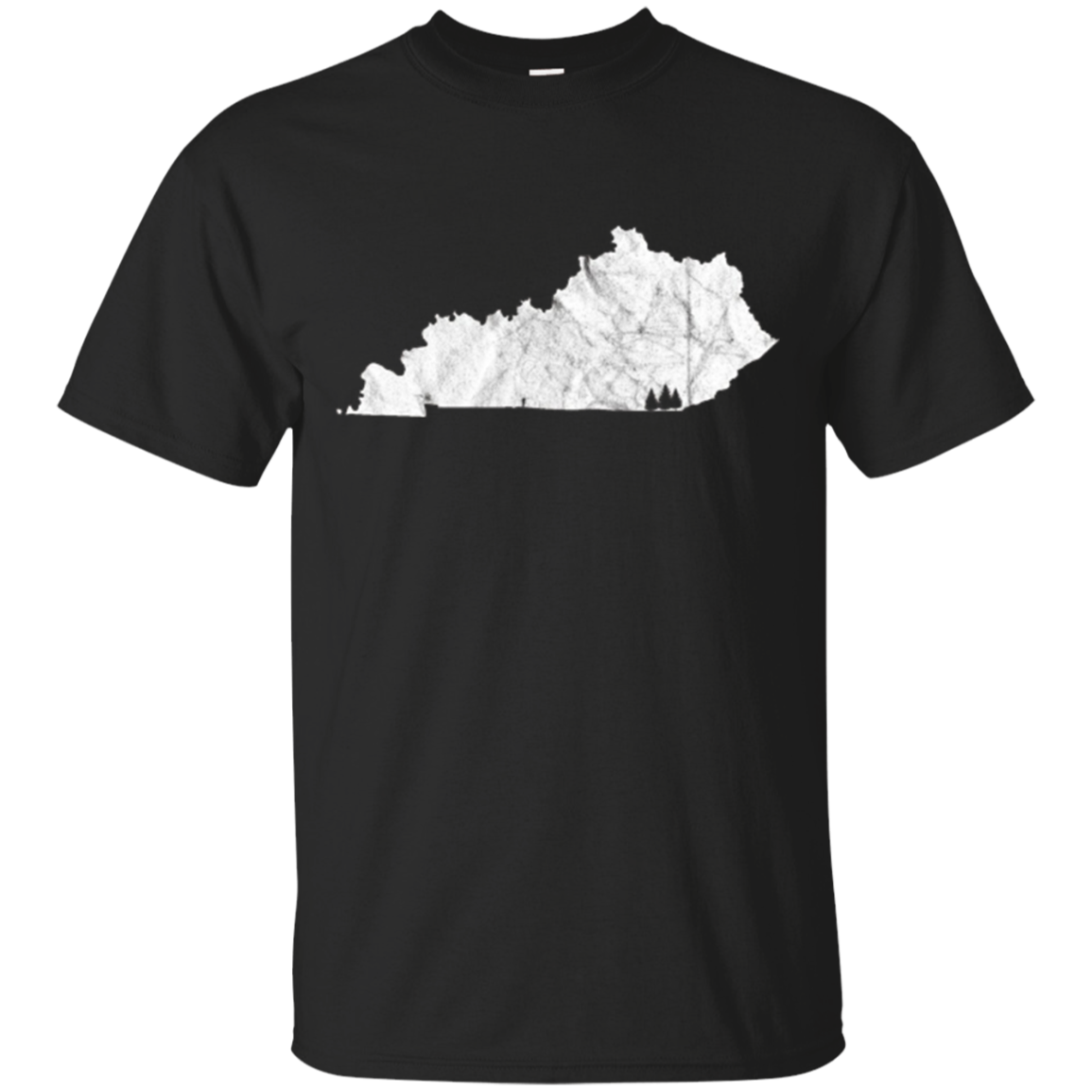 Kentucky State Outline T-shirt