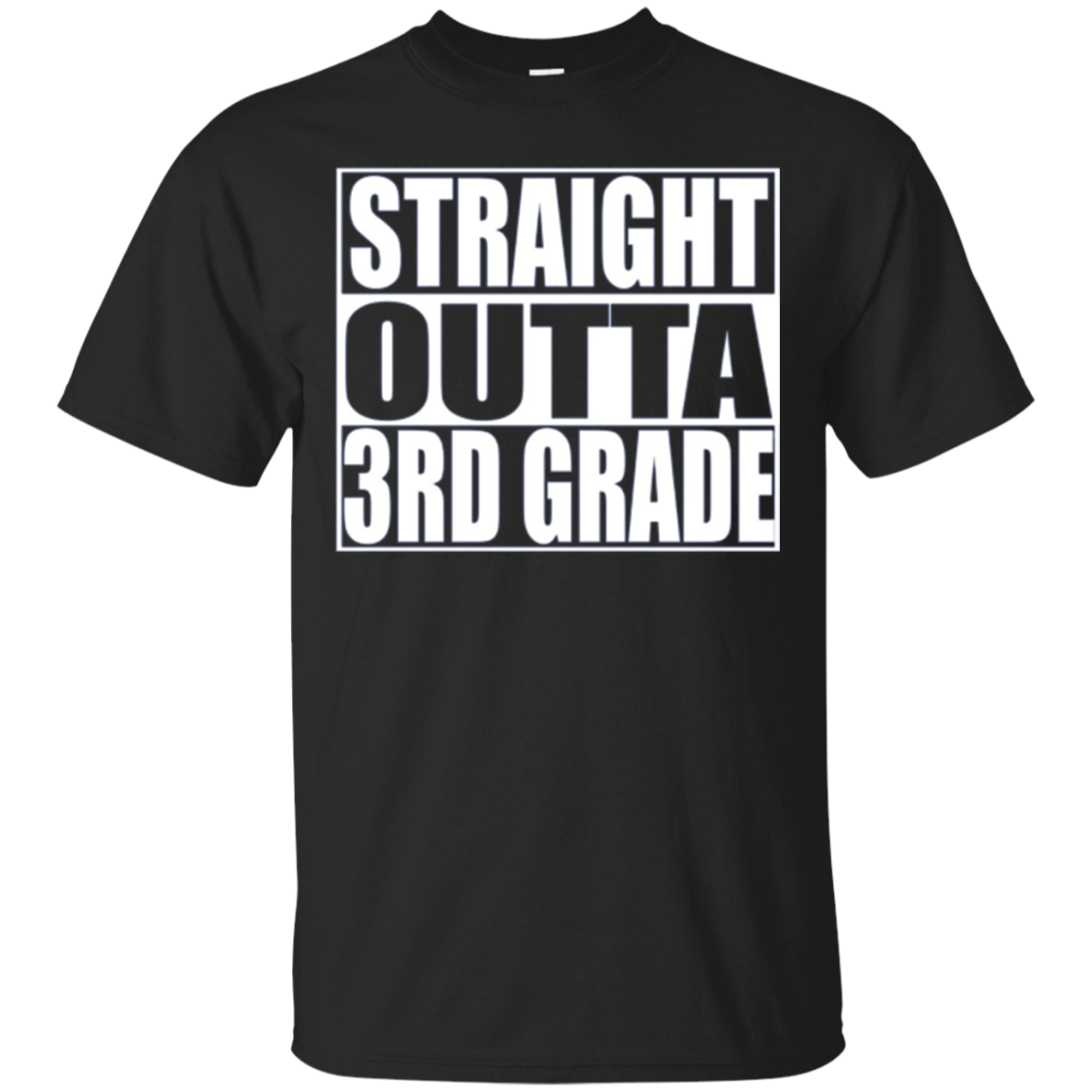 Straight Outta 3rd Grade T-shirt