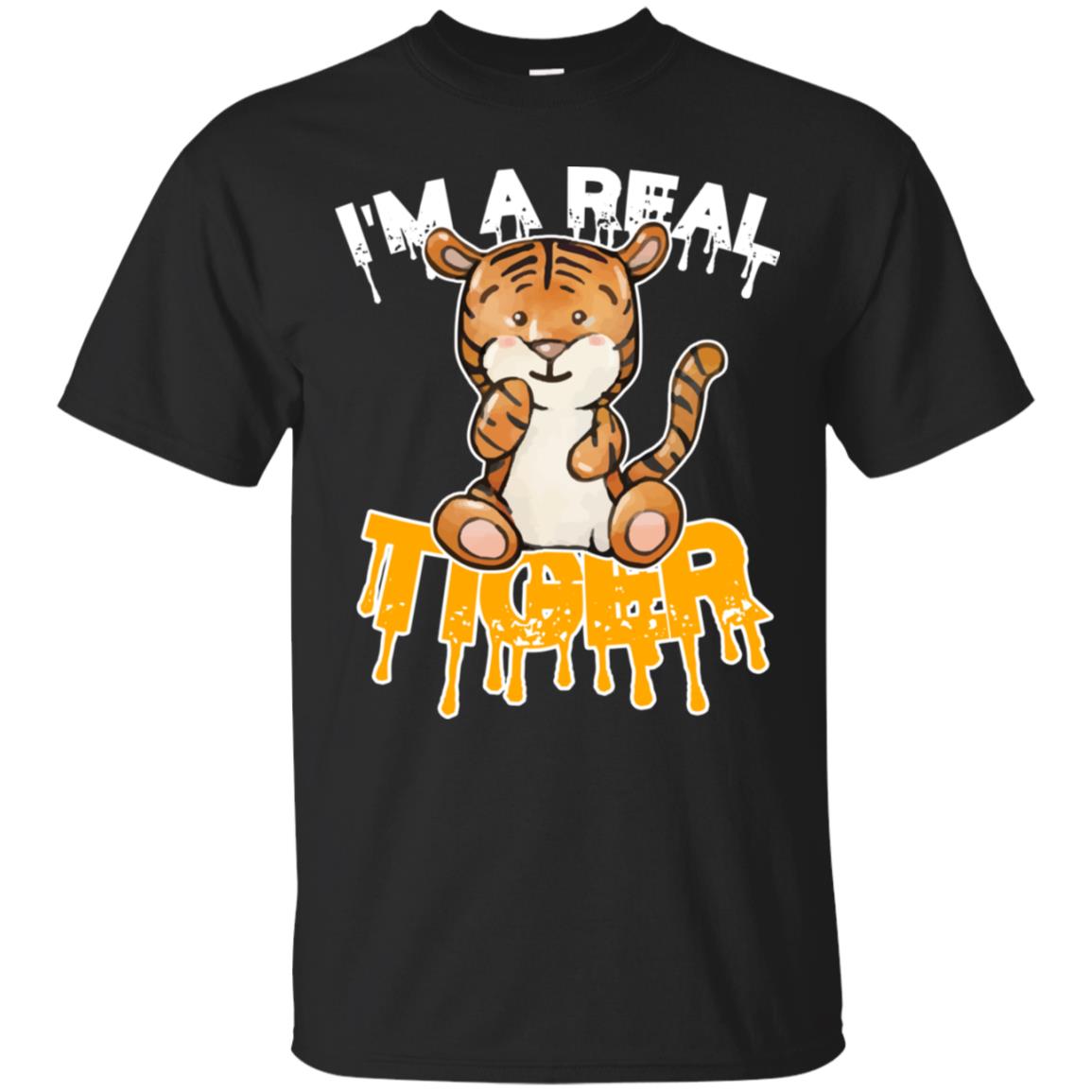 Halloween Tiger Costume Shirt Animal Easy Costume Tee