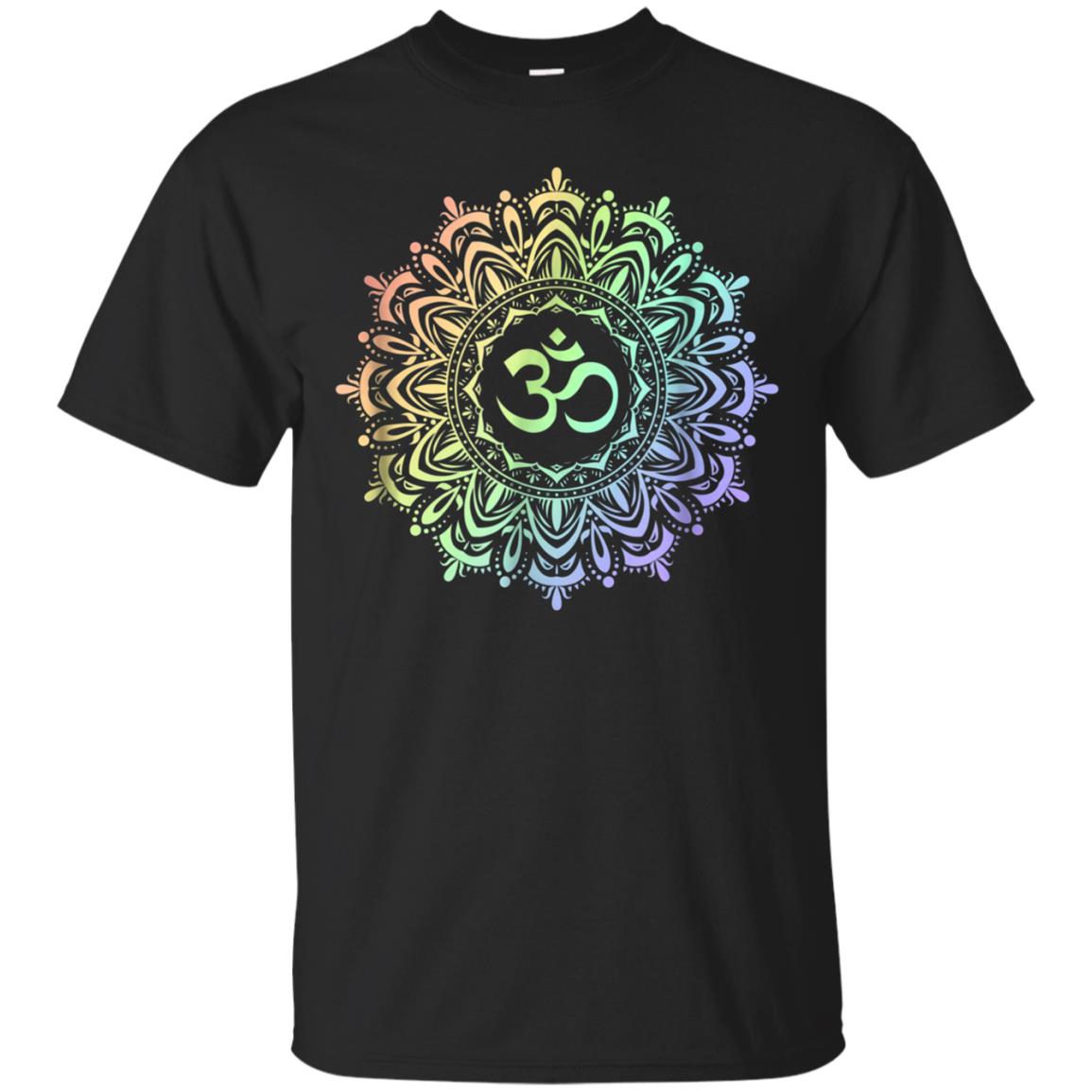 Om Buddha Mandala Spiritual New Age Buddhist Yoga T Shirt