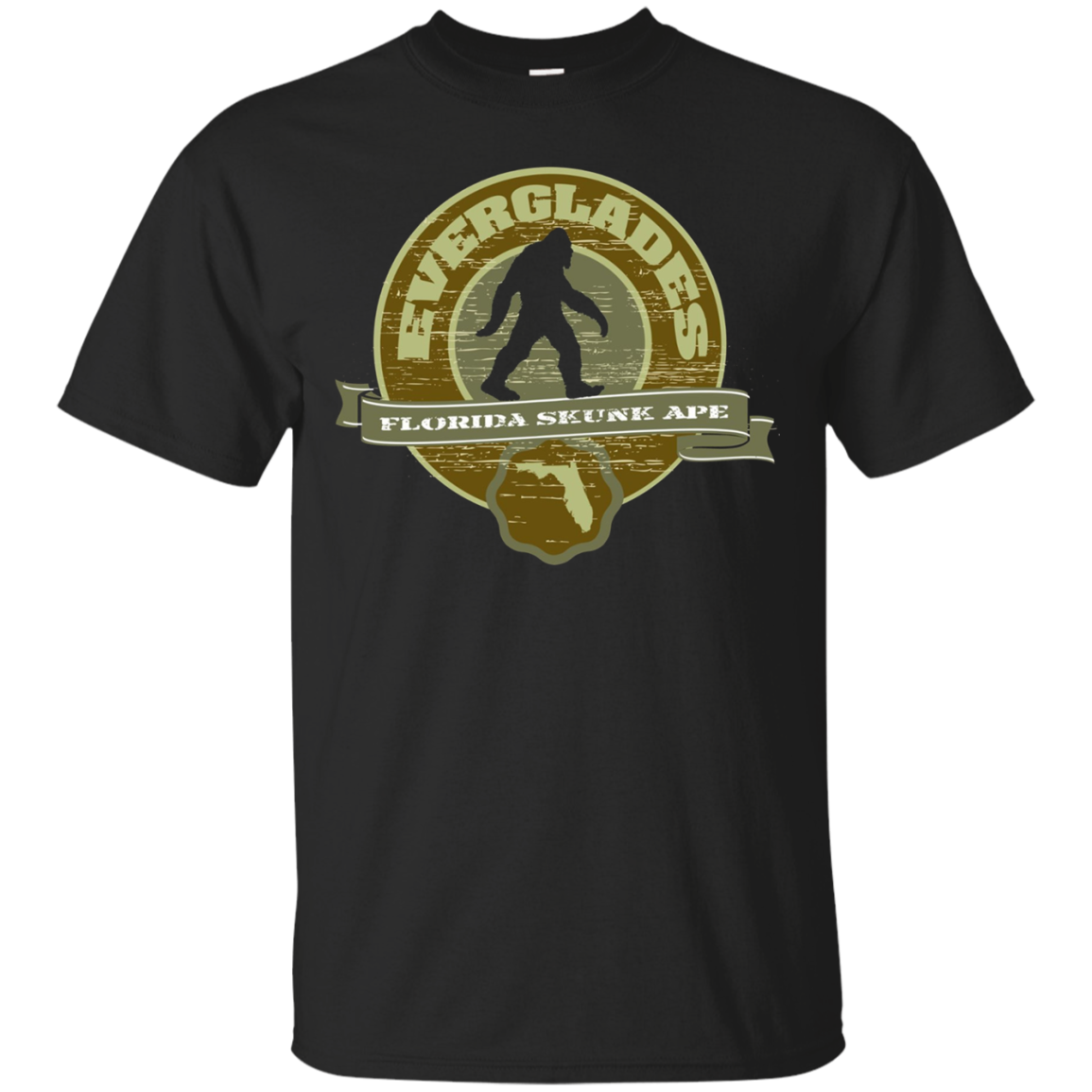 Florida Everglades Skunk Ape T-shirt