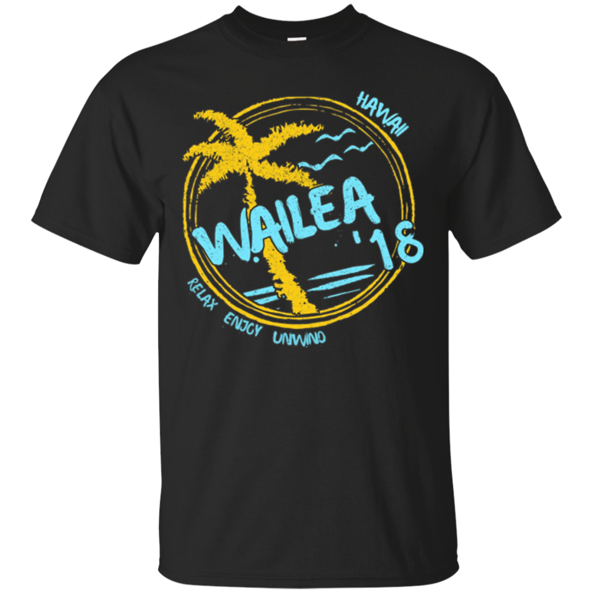 Wailea Souvenir T-shirt - Hawaii Gift Apparel