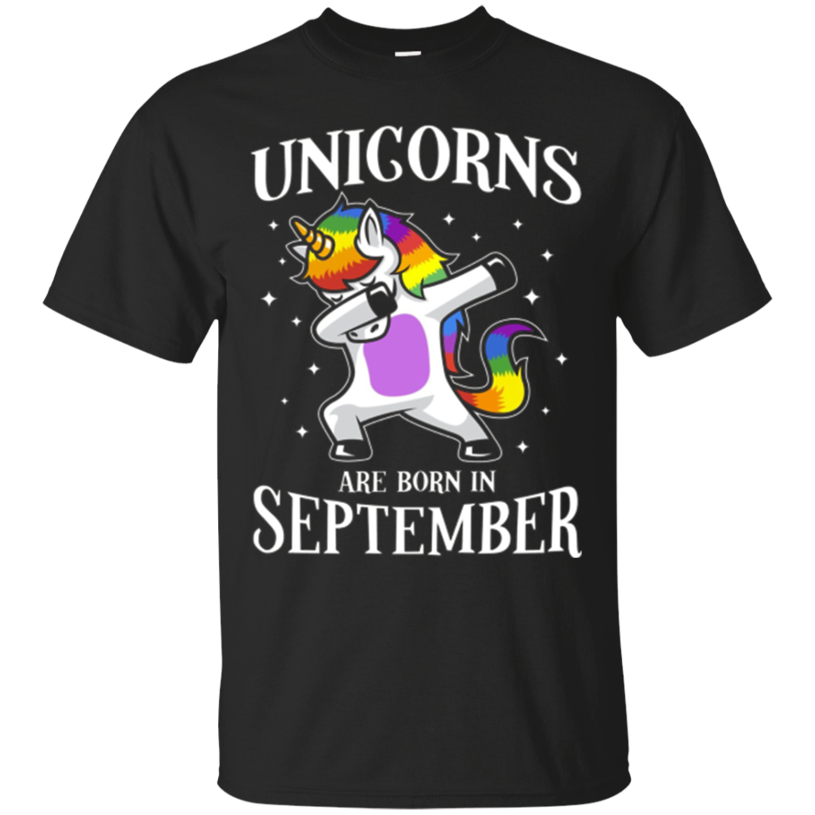 Unicorn Happy Birthday Shirt - Born In September