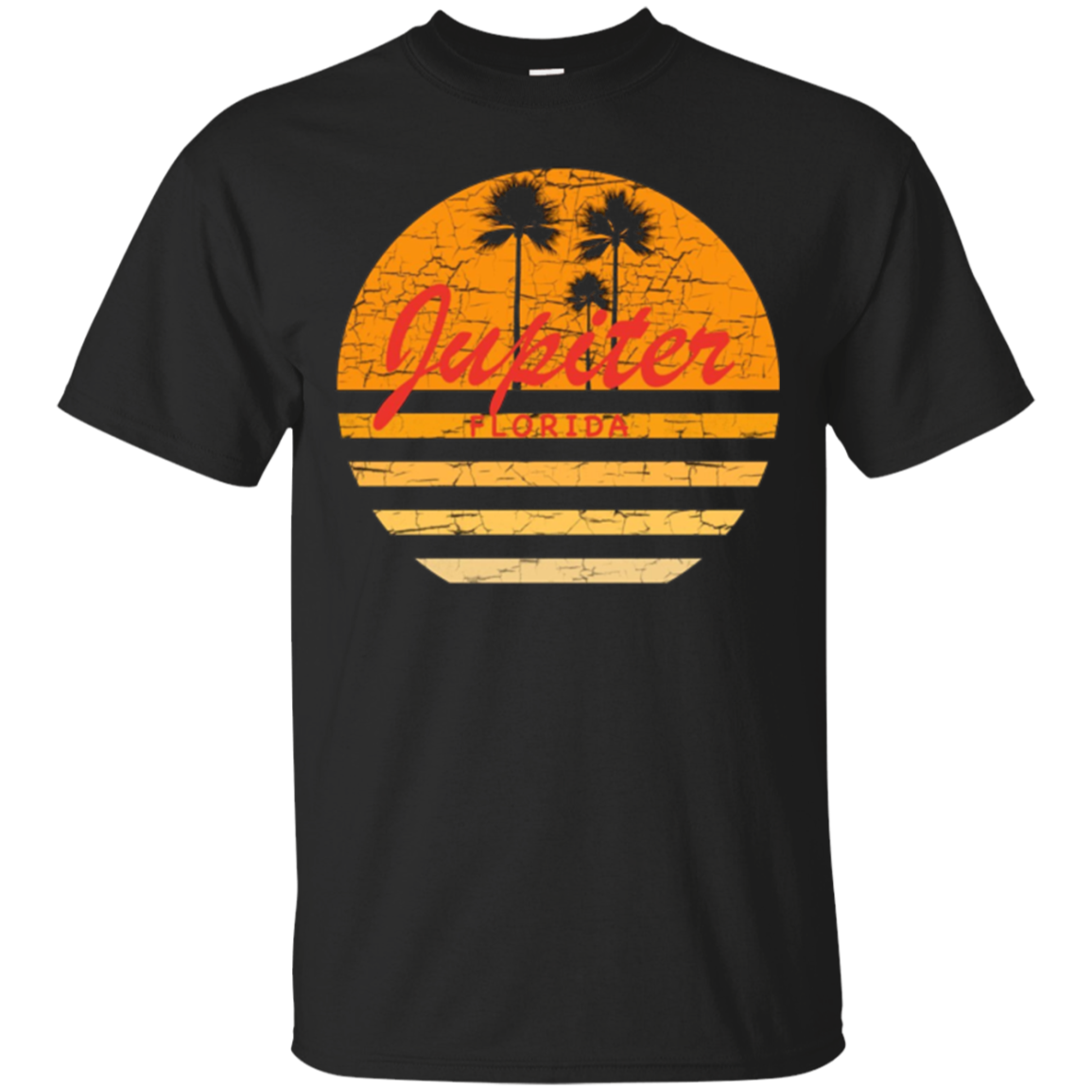 Jupiter Florida Vintage Retro T-shirt 70s Throwback Surf Tee