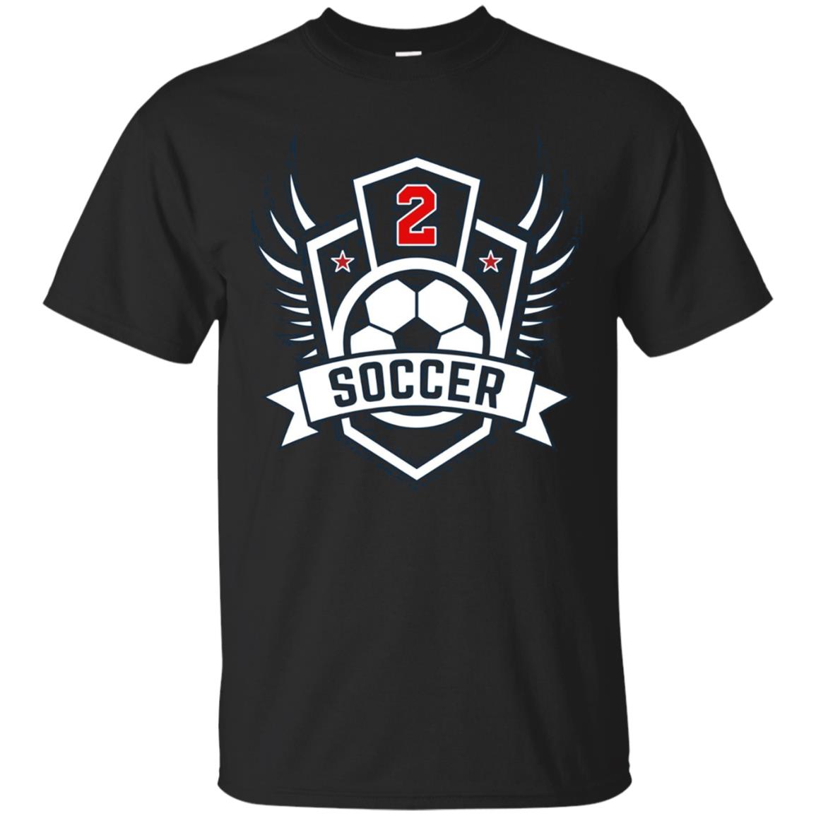 Soccer Number 2 Birthday Lucky Sports Shirt