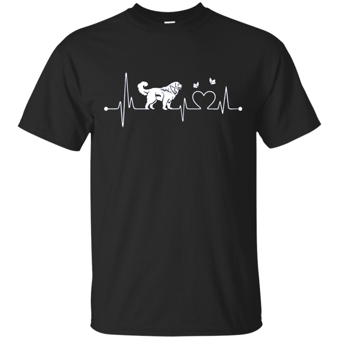 Heartbeat Great Pyrenees Dog Cute Pet Owner Shirts