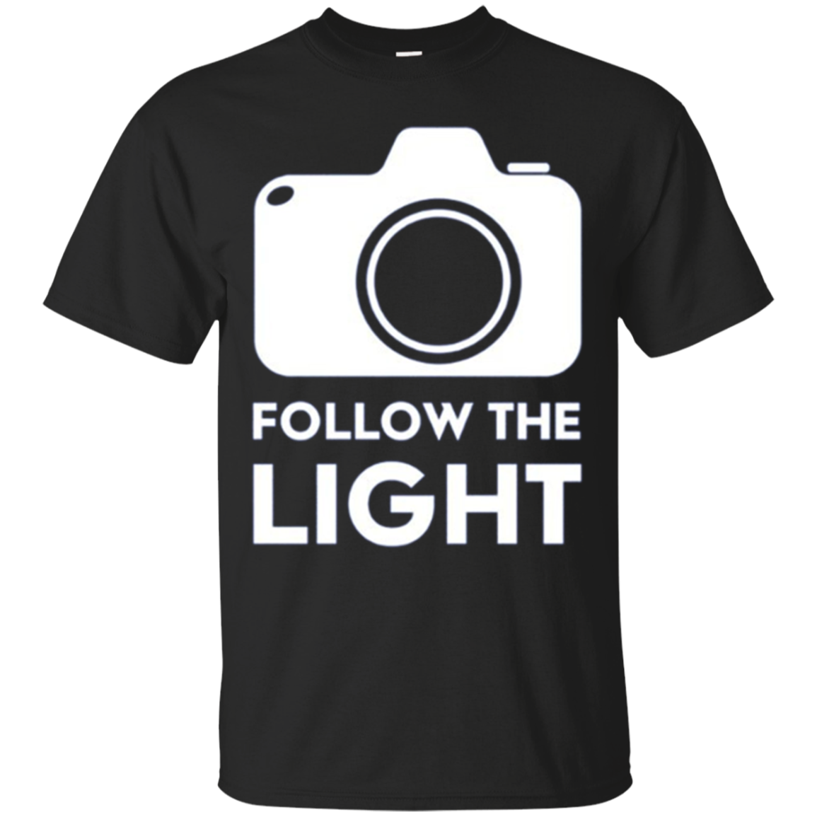 Follow The Light Photography T-shirt