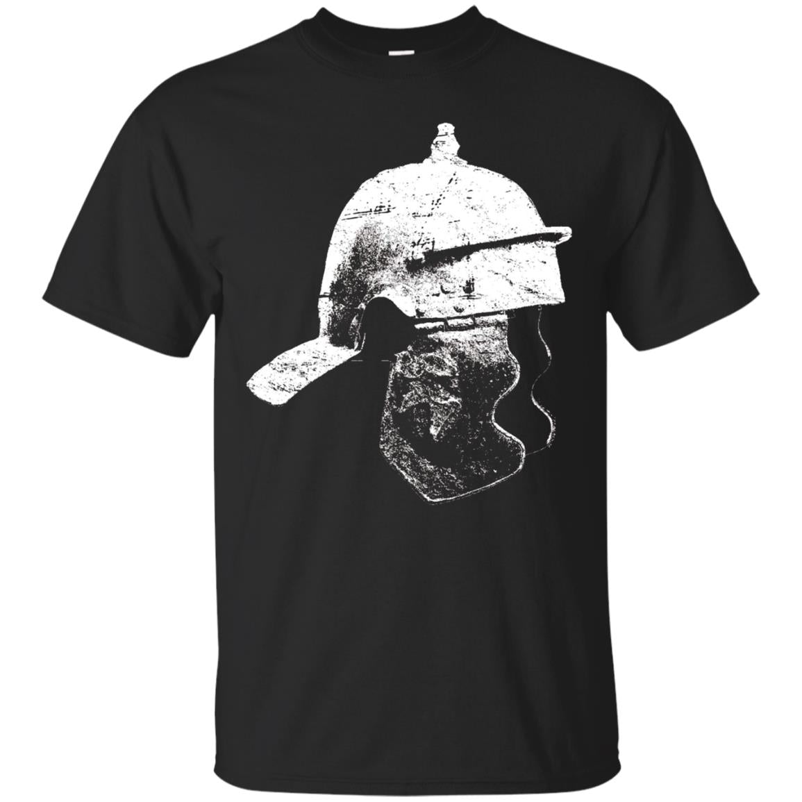 S Ancient Roman Legionnaire Helmet Distressed T-shirt