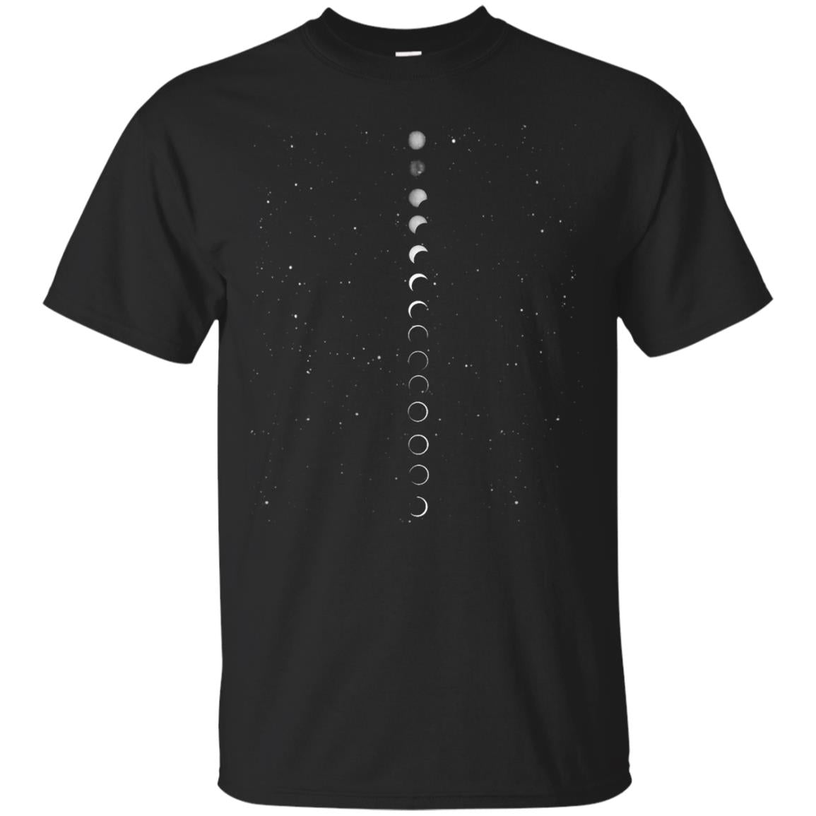 Moon Phases T Shirt Stars And Moon Life Cycle Premium Tee