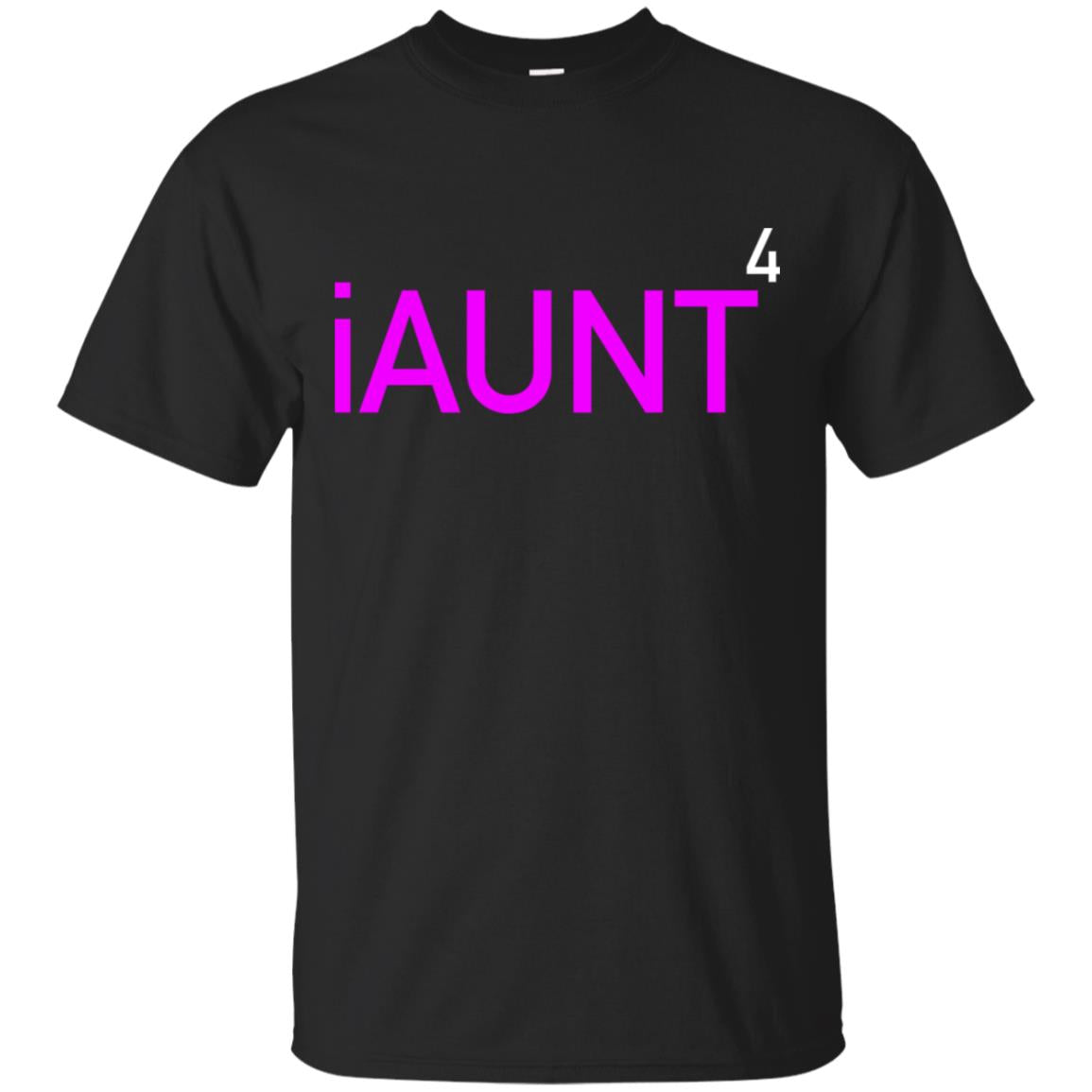 Funny Aun Aunt Again Fourth Time Pink T Shirt