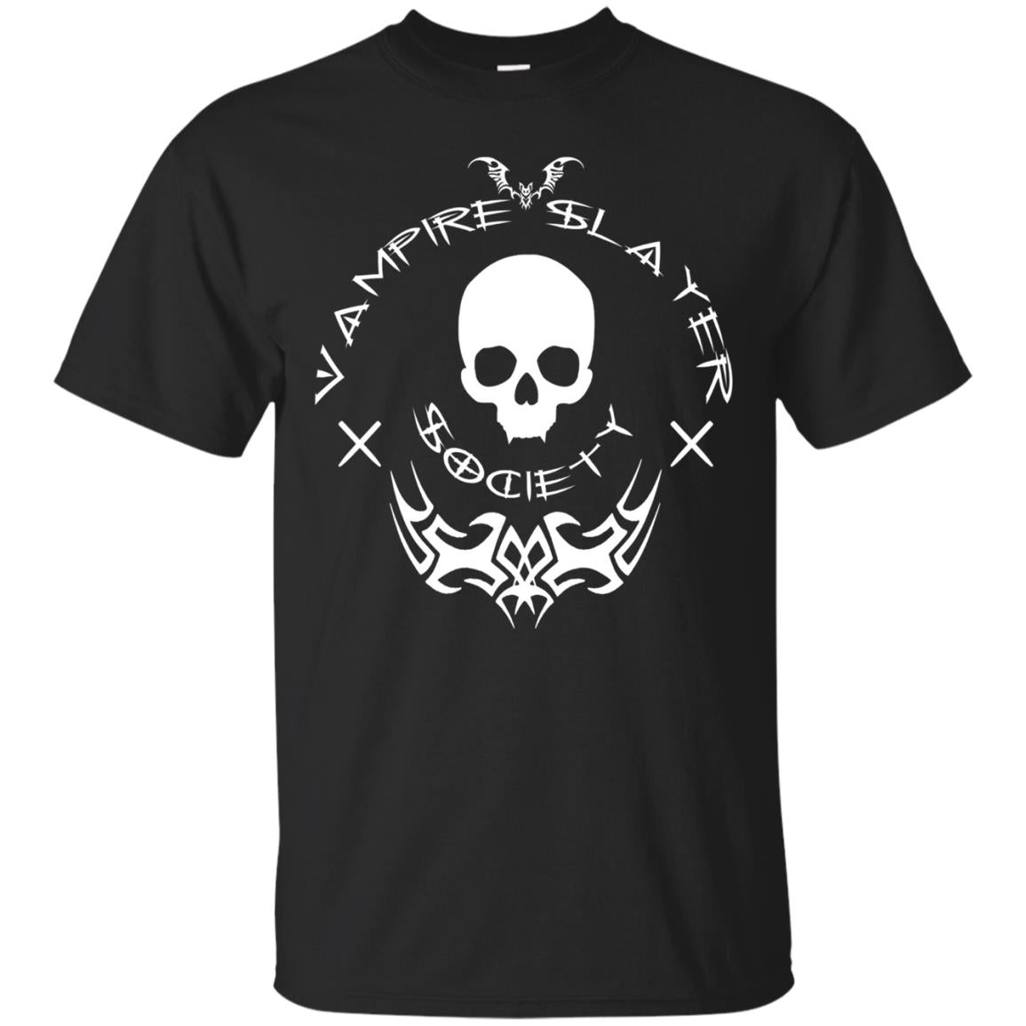 Vampire Slayer Society - Halloween Vamp Hunter Shirt W/font