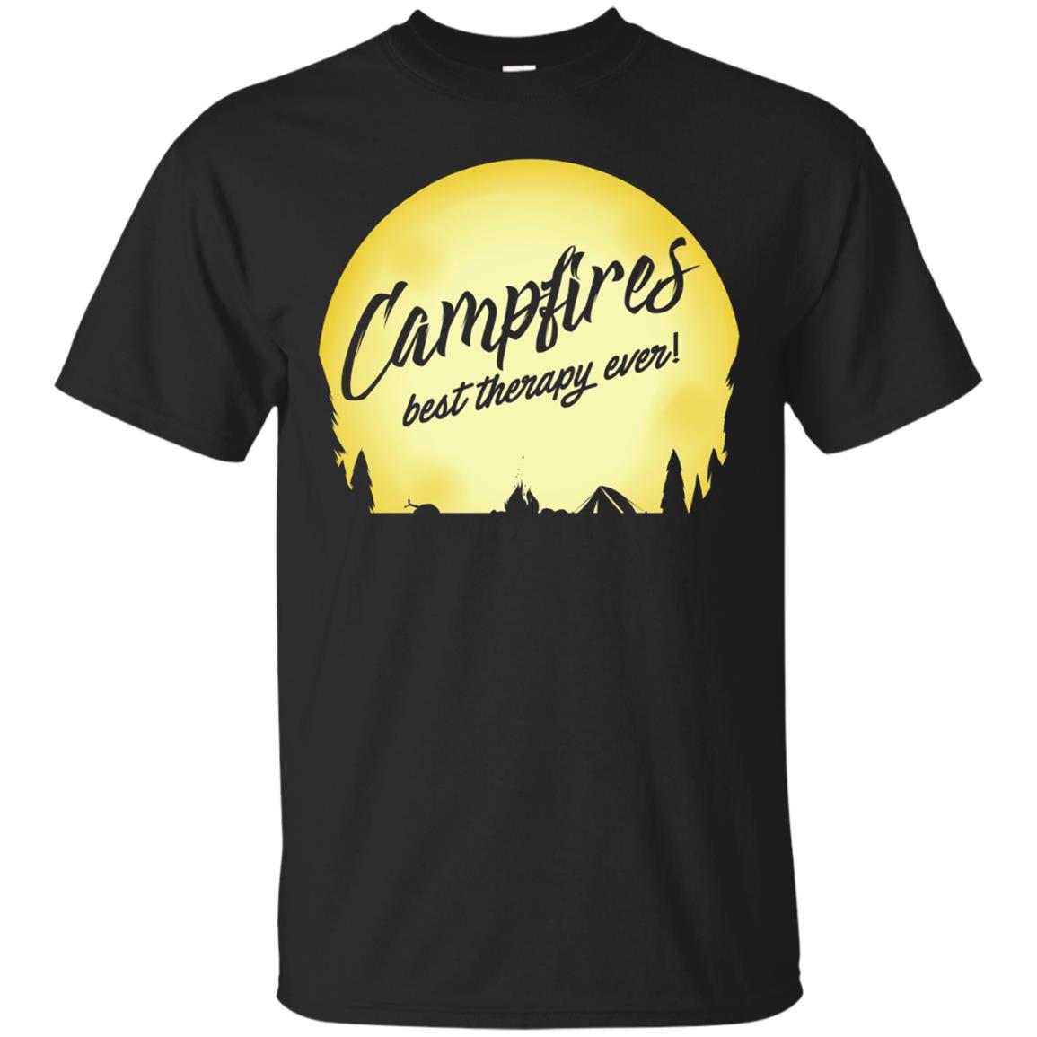 Campfires Best Therapy Ever! Camping Gifts T-shirt