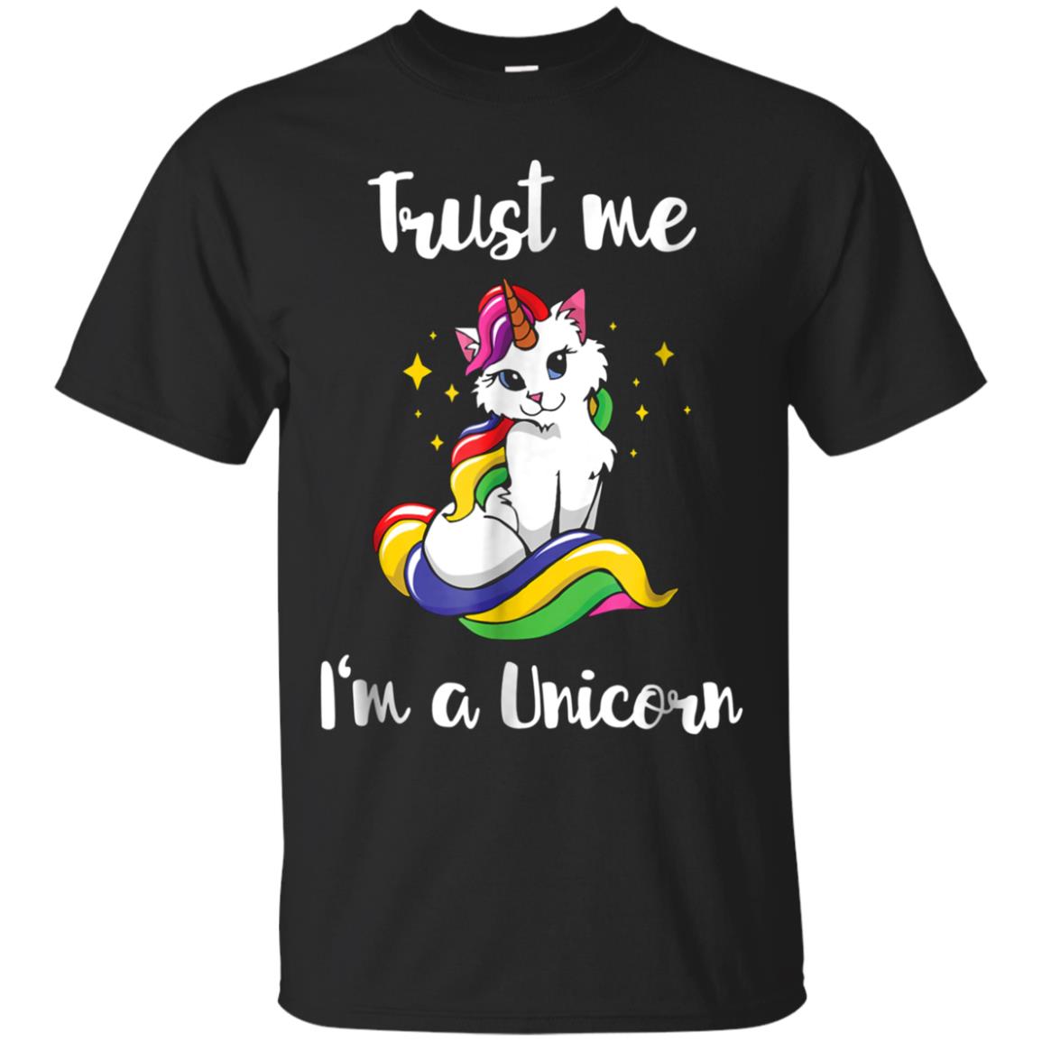 Meowgical Caticorn Rainbow Cat Unicorn Kittycorn Tee T Shirt