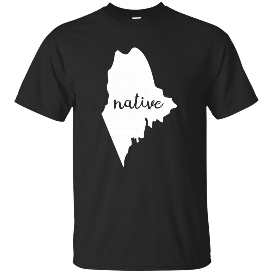 Maine Native Pine Tree State T Shirt