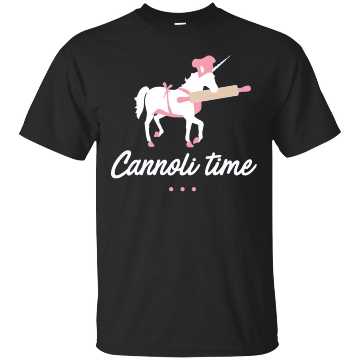 Baking Unicorn Shirt Cannoli Time Cute Gift