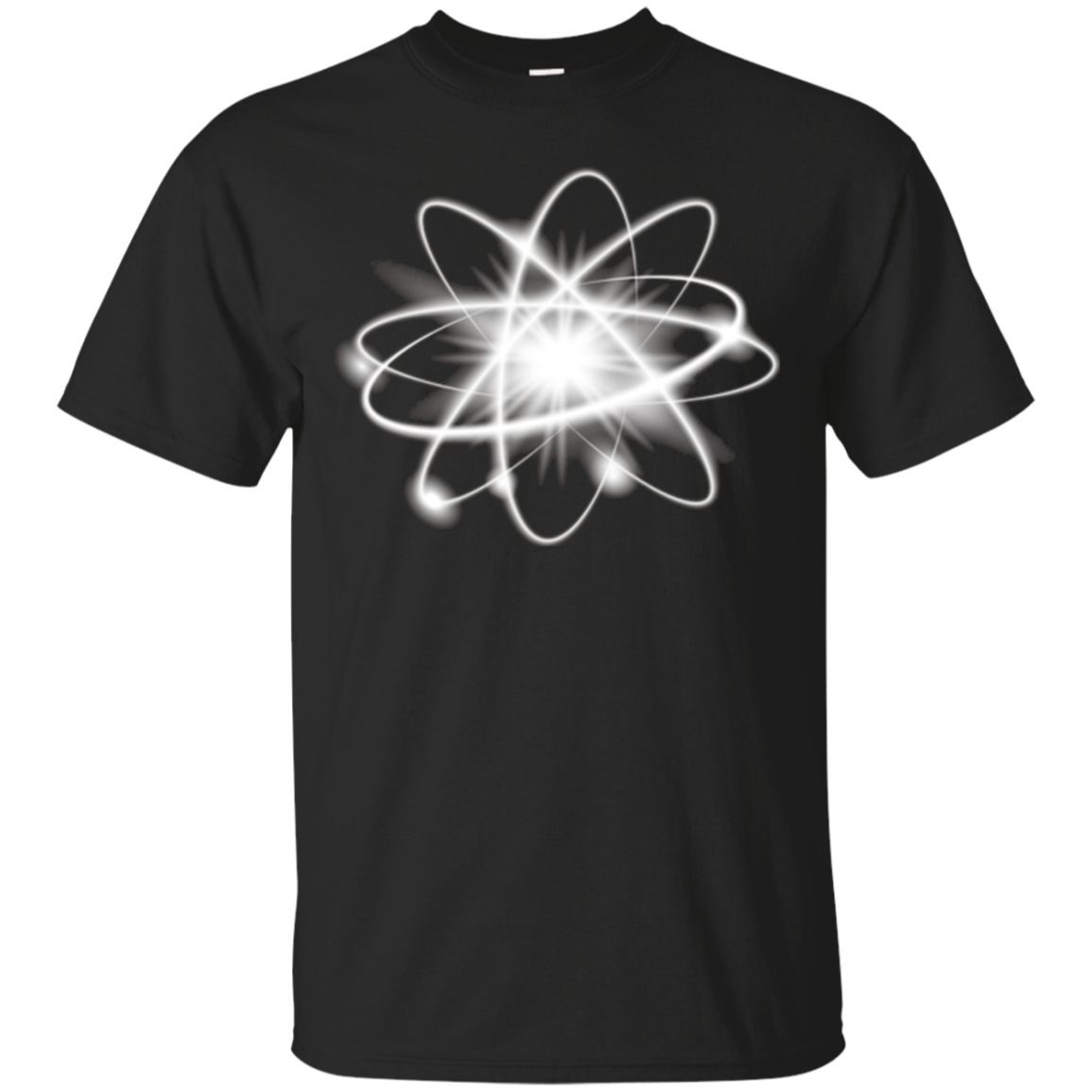 Atom T-shirt Physics Tea Cool Science Tech Quantum Tee