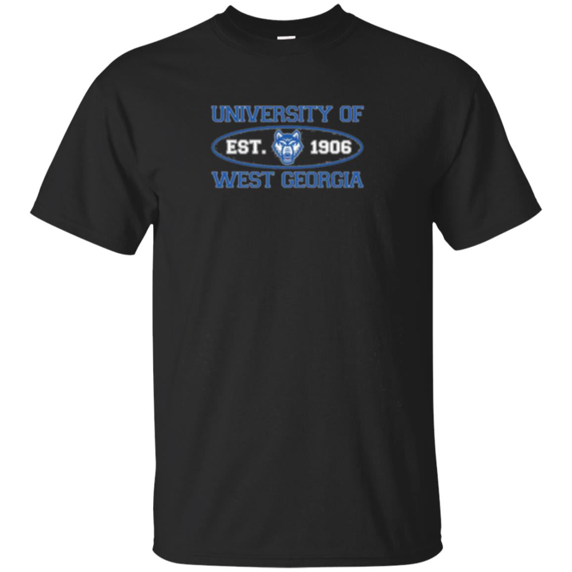 West Georgia Wolves Est 1906 Wolf Oval T Shirt