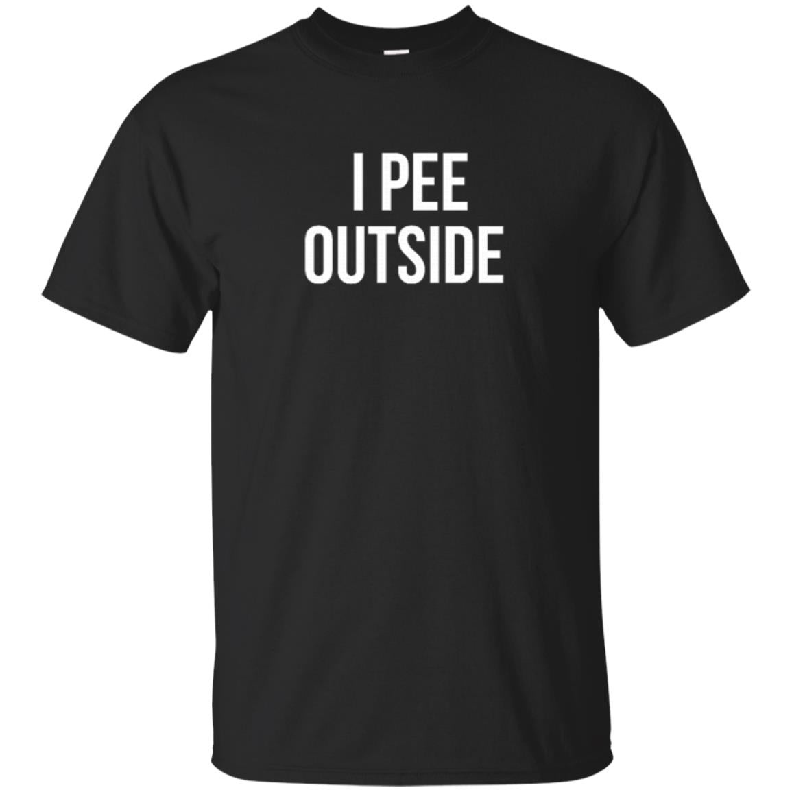 I Pee Outside Camping T-shirt