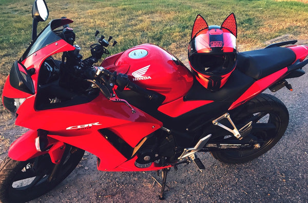 50 Coolest CAT EAR Motorcycle Helmets - Helmet Upgrades