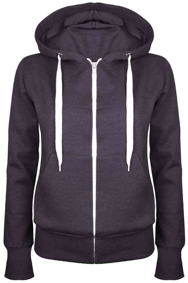 Zara Fleece Line Zip Up Hoodie | Ladies Jackets Online