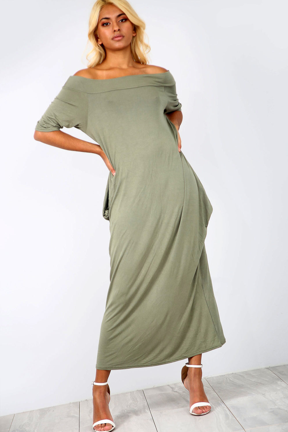 Diana Black Strappy Back Fishtail Maxi Dress | Occasion Wear