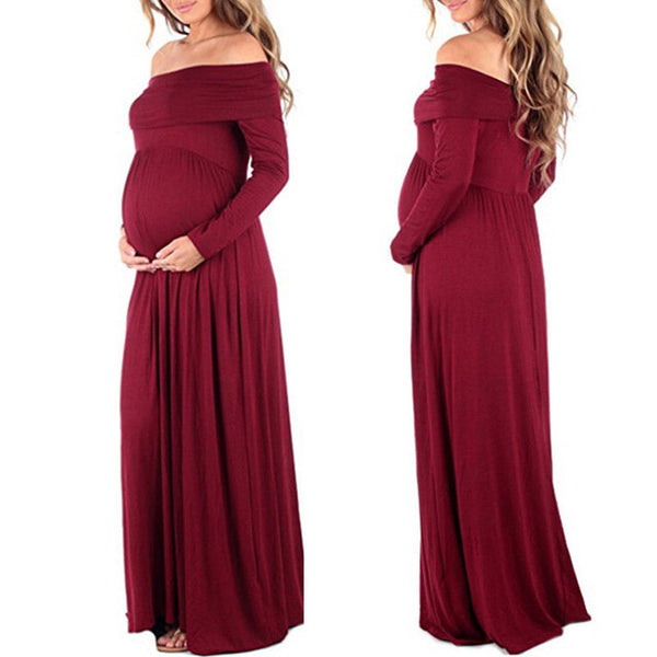 Shop Maternity dresses maternity photography clothing chiffon dresses ...