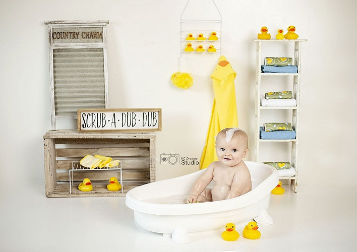 Download Shop Summer Backdrops Bathroom Background With Duck For Child Whosedrop