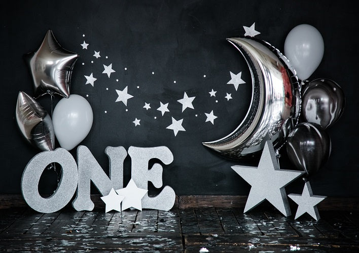 Shop 1st birthday photography backdrops with balloons - whosedrop