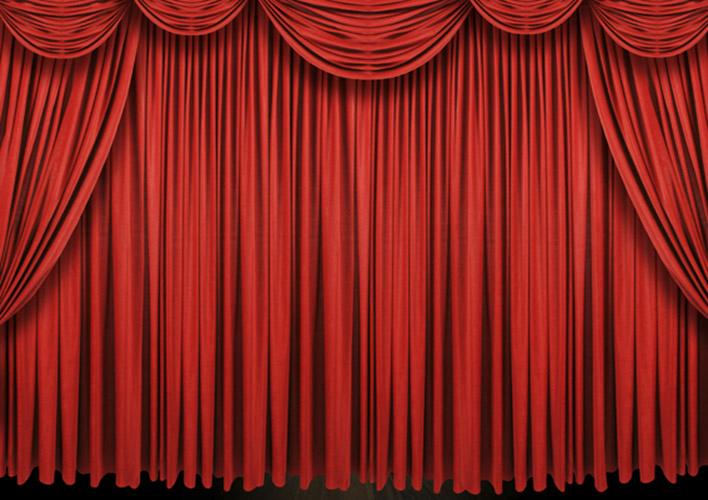 Shop Stage photography backdrop red theater curtain - whosedrop