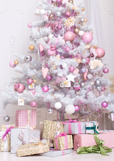 Christmas photography backdrop fantasy pink style for sale - whosedrop