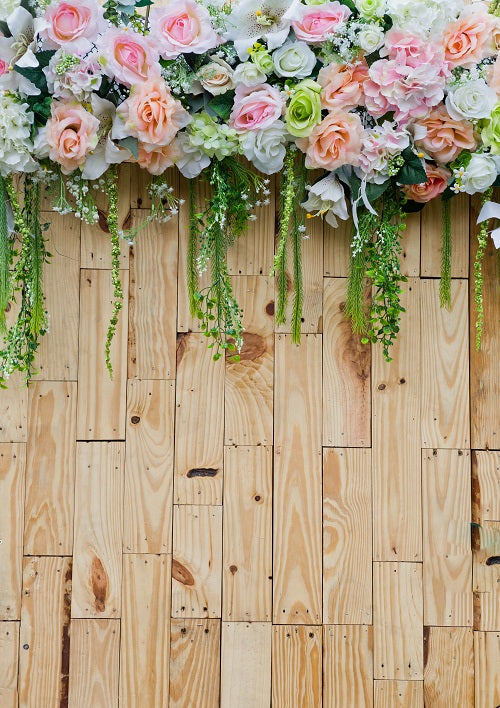 Wooden backdrop for photography flowers background for sale - whosedrop