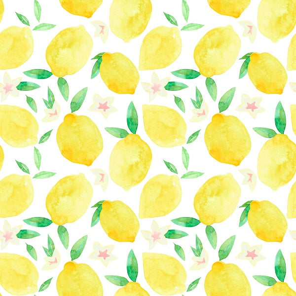 Shop Summer backdrop lemon pattern background - whosedrop