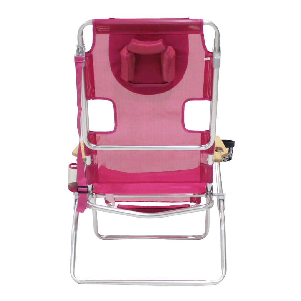 pink ostrich chair