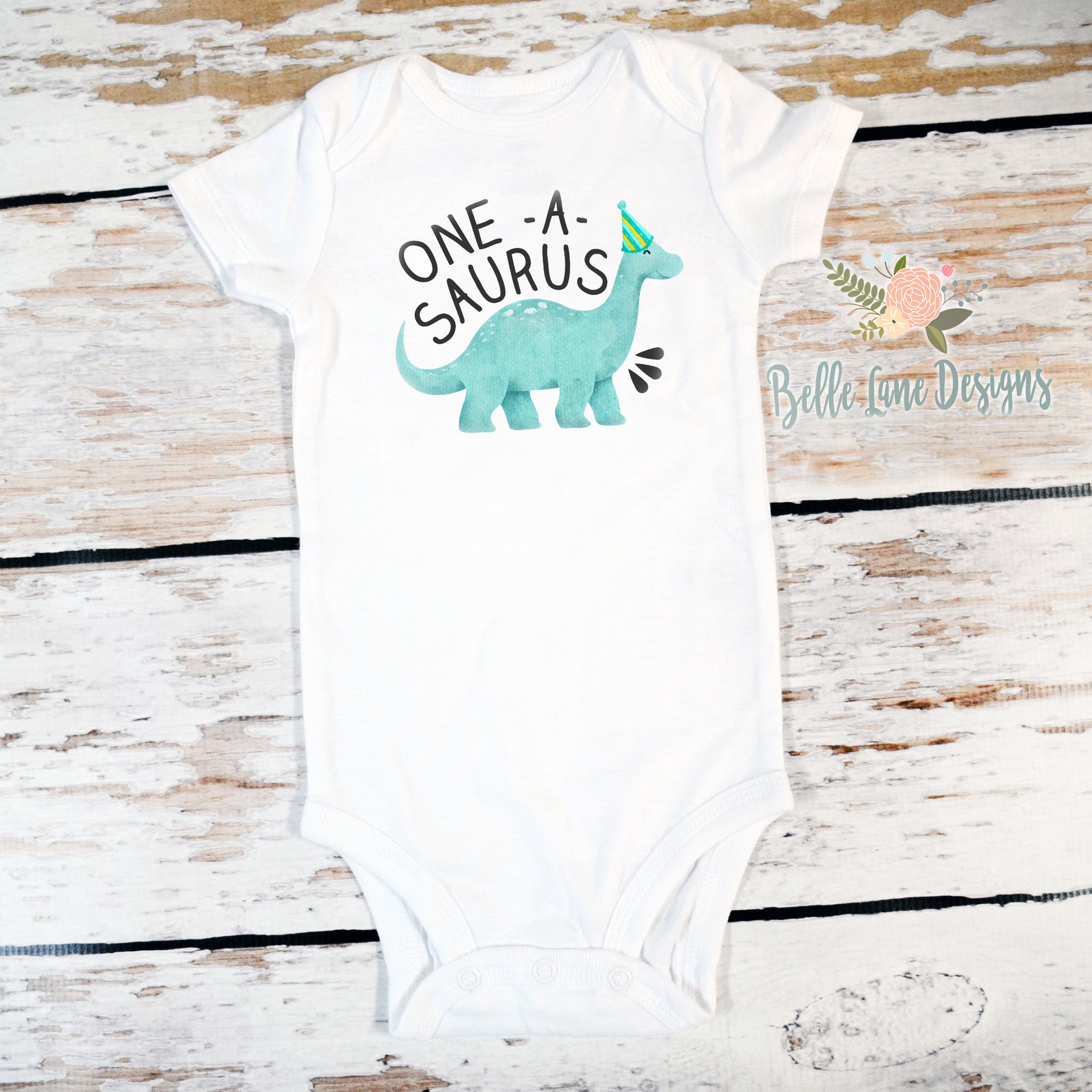 dinosaur 1st birthday shirt